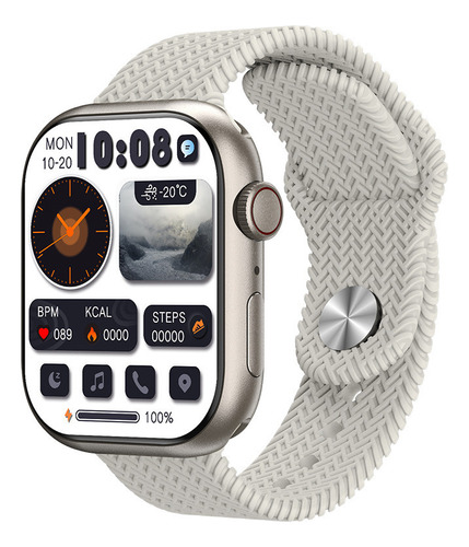 Smartwatch Hk9 Pro Con Pantalla Amoled Y 2 Correas