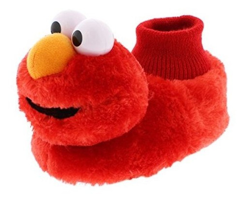 Barrio Sésamo Elmo Niños Pequeños Calcetín Top Zapatillas (5