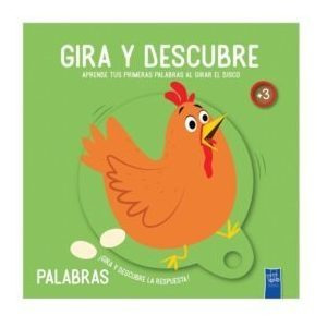 Imagen 1 de 2 de Libro Gira Y Descubre : Palabras