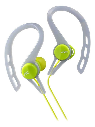 Jvc Haecx20g Auriculares Internos Con Clip Deportivo, Verde