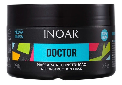 Máscara Doctor Reconstrucción Inoar 250gr Aloe Vera Vit B