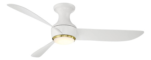 Corona Smart Indoor And Outdoor 3-blade Flush Mount Ceiling 