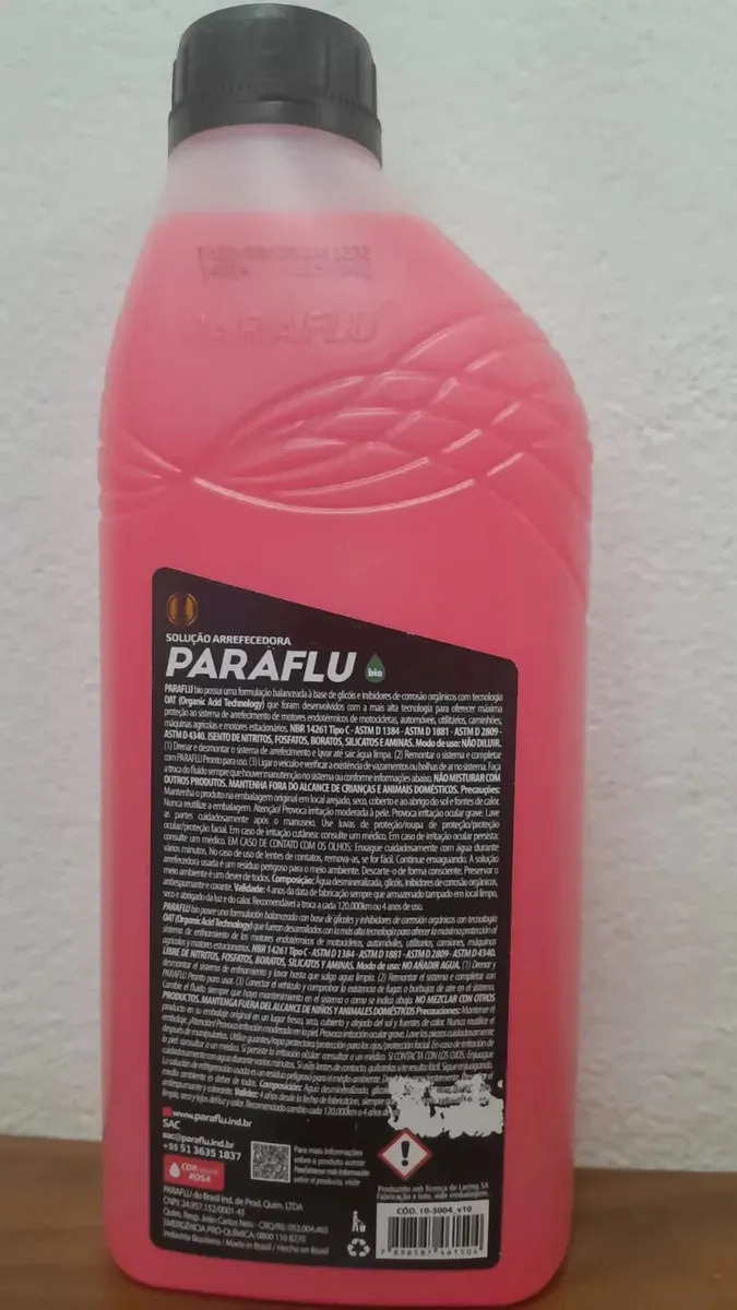 ADITIVO PRONTO PARA USO RADIADOR BIO ORGANICO 1 LITRO ROSA 3004 · foto 5