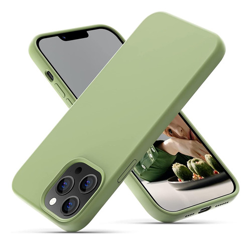 Funda Caloop Para iPhone 13 Pro Max- Verde Matcha