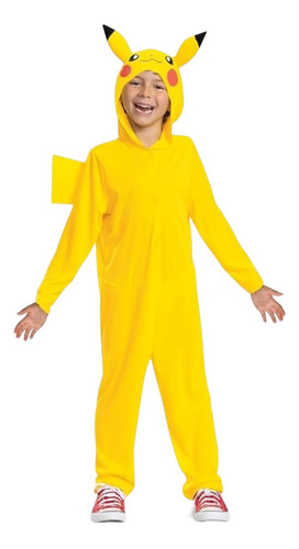 Pokemon Disfraz Unisex Para Niños Personaje Pikachu 