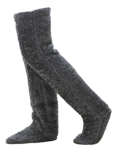 - Calentadores De Piernas De Felpa Legging Medias Calcetines