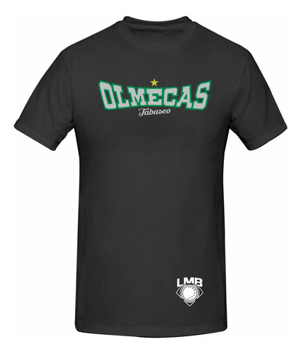 Playera Estilo Olmecas De Tabasco Lmb Estampado En Vinil