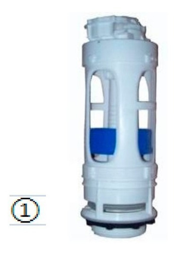 Imagen 2 de 6 de Repuesto Doble Descarga Mochila Dual Roca R822023000