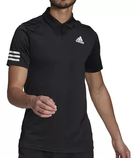 Chomba adidas Tennis Tennis Club 3 Stripes Hombre Ng Bl