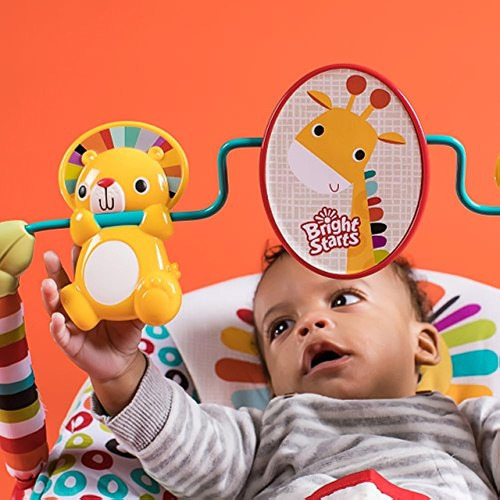 Bright Starts Playful Pinwheels Hamaca Con Asiento Vibratori