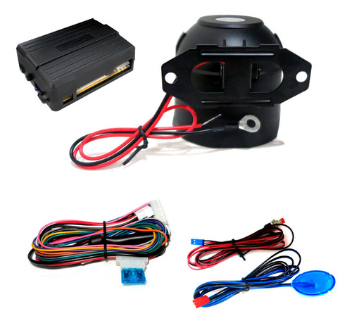 Alarma Para Automóvil Audiobahn Con Sensor De Impacto Us-210