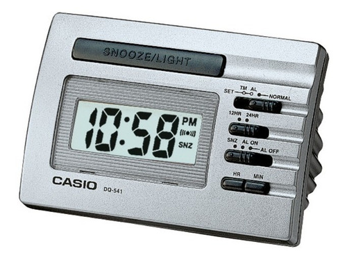 Reloj Casio Despertador De Mesa Dq-541d-8rdf