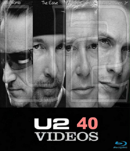 U2 - 40 Videos (bluray)