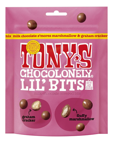 Tony S Chocolonely Lil Bits Chocolate Con Leche S Mores 113
