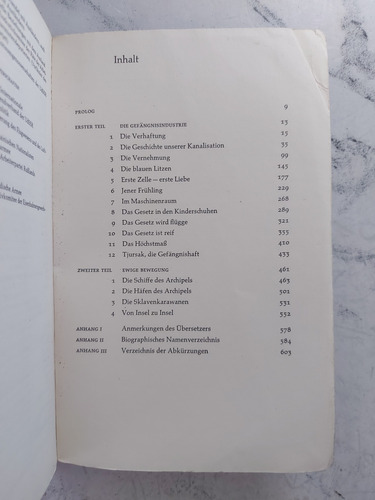 Der Archipel Gulag. Alexander Solschenizyn. Ian1381 (Usado)