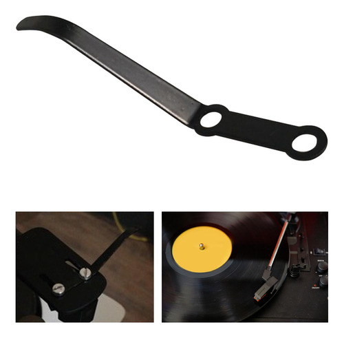 Fonógrafo Metal Levantar Brazo Levantar Soporte De Fono