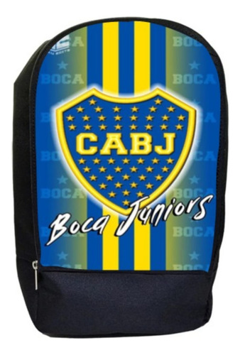 Botinero Deportivo Personalizados Boca Roman Negro