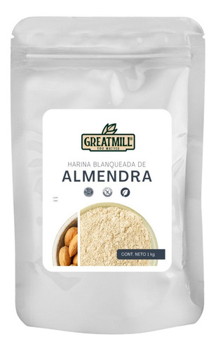 Imagen 1 de 5 de Harina De Almendras Para Macarons Comestibles Premium 1 Kg