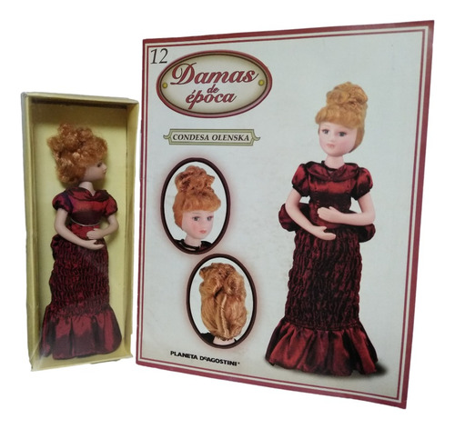 Damas De Época Muñecas De Porcelana, Fascículo # 12, Vintage