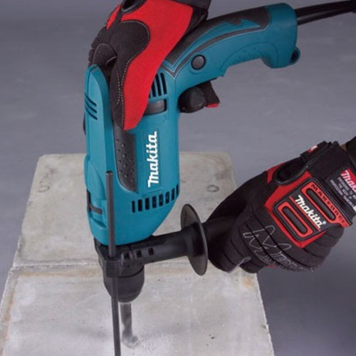 Taladro percutor atornillador eléctrico de 16mm Makita M0801B 500W + accesorio con caja de cartón 220V 50Hz/60Hz