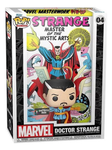 Capas de quadrinhos Marvel Doctor Strange Comic #04 Funko Pop