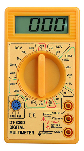 Amplificador Digital De Bolsillo, Voltaje Ac/dc, Multicorrie
