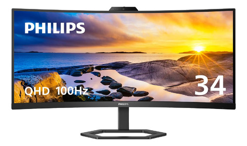 Philips 34e1c5600he Monitor 34 Ultrawide Qhd 21:9 Con Window