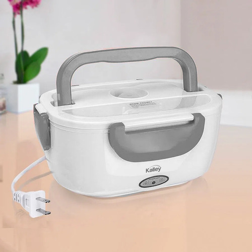 Imagen 4 de 10 de Lonchera Eléctrica Kalley Porta Comida 1.1lt, Garantía 1 Año