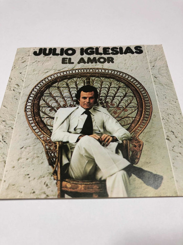 Cd Julio Iglesias El Amor. Muy Barato