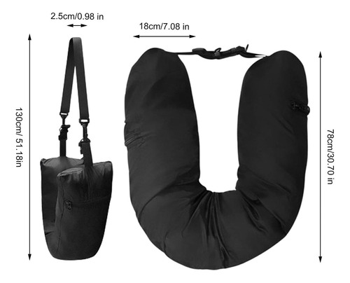 Almohada De Cuello Rellenable Para Viajes Almohada De Cuello
