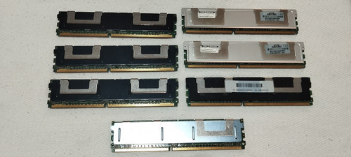 Lote Memória Ddr2 4gb Kvr667d2d4f5/4g Servidor/macpro (Usado)