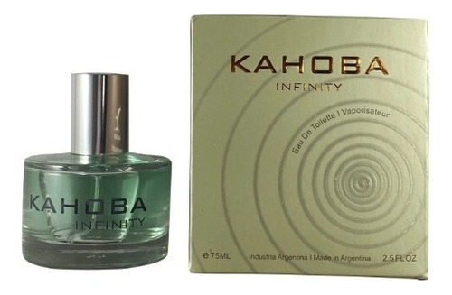 Perfume Kahoba Infinity 75ml Eau De Toilette Para Hombre
