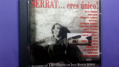 Cd Serrat Eres Unico 1995 Intr4