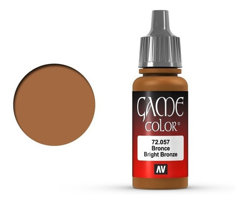 Vallejo Game Color 17ml Pintura Color Bronce 72.057