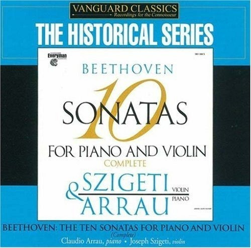 Beethoven / Szigeti / Arrau Complete Violin & Piano Son Cdx4