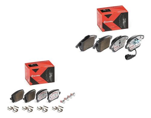 Set Balatas Sport Xtra Del Y Tras Brembo Passat Cc 2010_2012