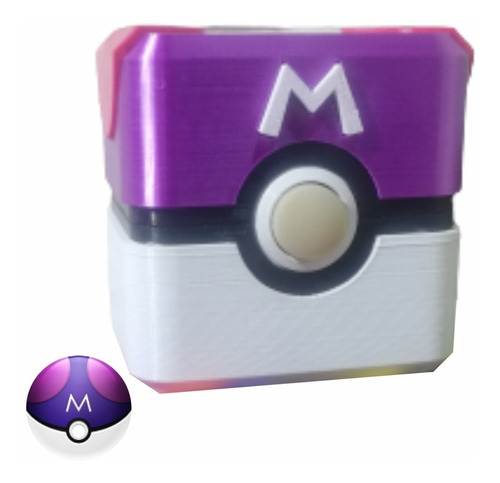 Caja Pokebola De Pokemon Para Guardar Juegos Nintendo Switch