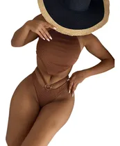 Comprar Ropa De Baño Bikini Con Cordones