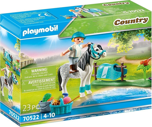 Playmobil Pony Clásico De Colección Country 70522