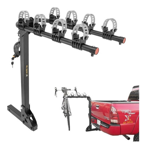 Portabicicletas Rack Tirón Sp P/ 4 Bicis Mazda Cx-30