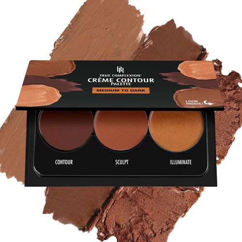 Paleta Creme Contour De Black Radiance, Maquillaje Cremoso .