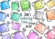 Comprar Cliparts Imagenes Png Regaderas De Colores Pasteles Jk79