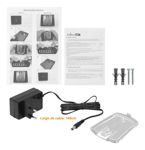 Router Inalámbrico Mikrotik 5-1000 Poe-i/o Clickbox