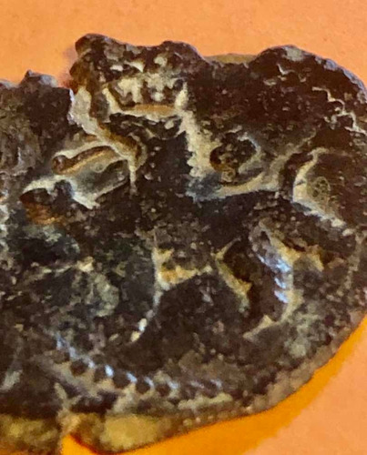 Muy Interesante Moneda Maravedis Philippus Iii Año 161? (Usado)