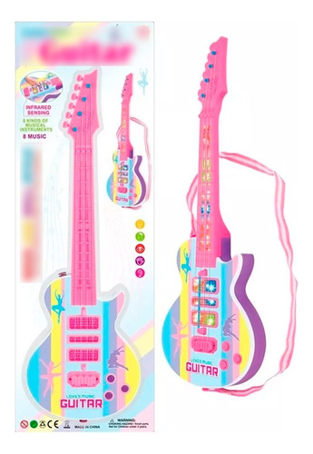 Guitarra Eléctrica Love Music Guitar Rock Juguete Niños