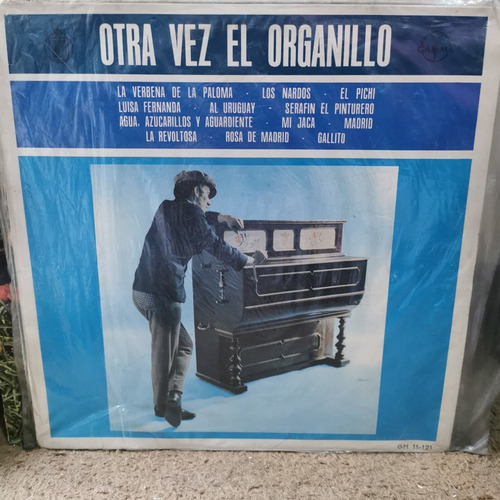 Disco Lp Manuel Alejandro- Otra Vez El Organillo