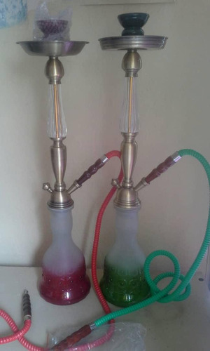 Imagen 2 de 10 de Arguile Pipa Arabe Hookah Grande 75cm