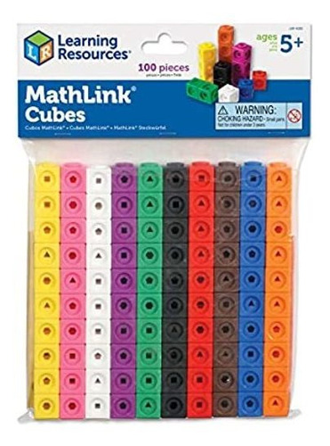 Learning Resources Mathlink Cubos, Juego De 100 Unidades