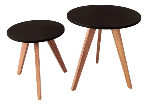 Mesa Auxiliar Escandinava Decorativa Setx2 Mediana/grande