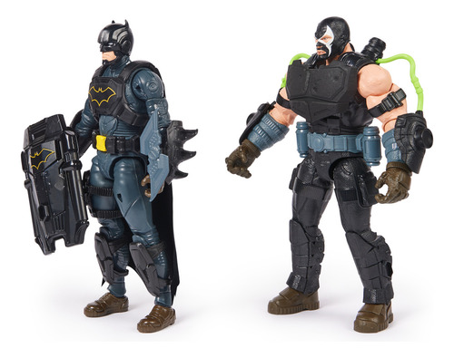 Set Batalla Batman Vs Bane De 30 Cm, 14 Accesorios Incluidos